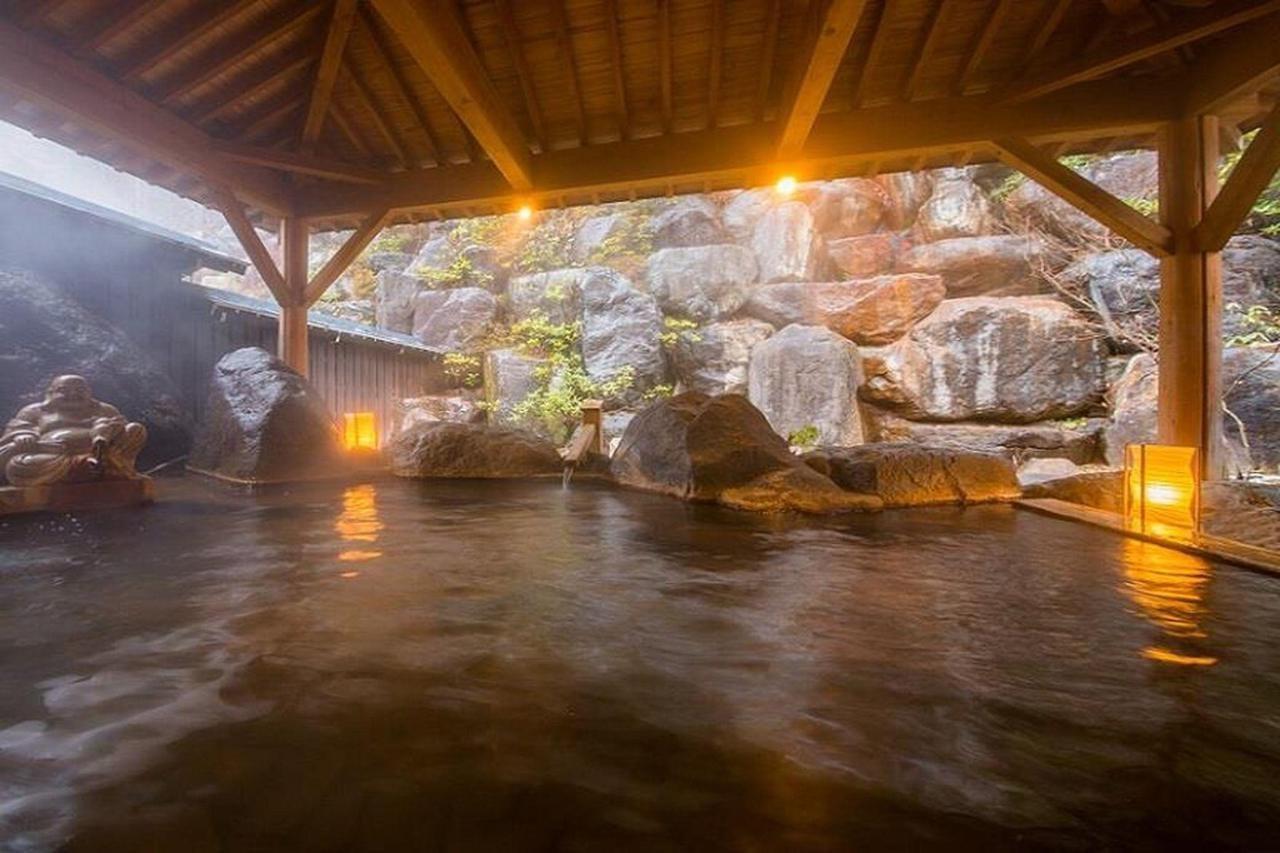 Okuhida Yakushi No Yu Honjin Hotel Takajama Kültér fotó